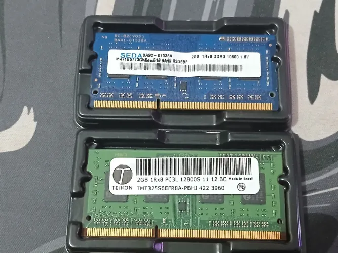 Memória ram de notebook