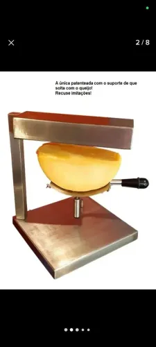 Racleteira raclette de mesa 110v / 1200w inox