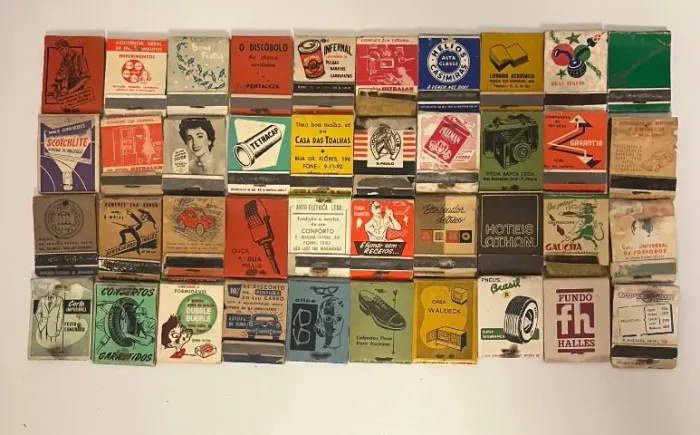 Caixas de fósforos antigas. 40 unidades
