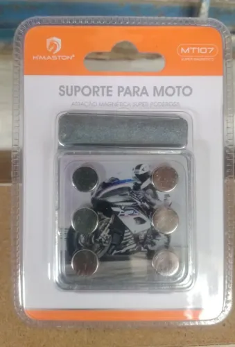 Suporte para motos, 6 imã