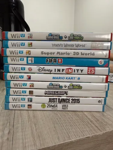 Coleção jogos Nintendo Wii U