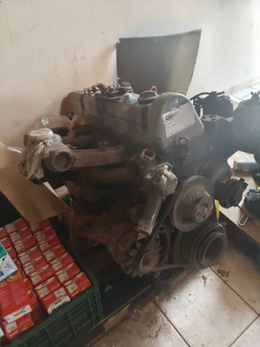 Motor Mercedes completo funcionando 