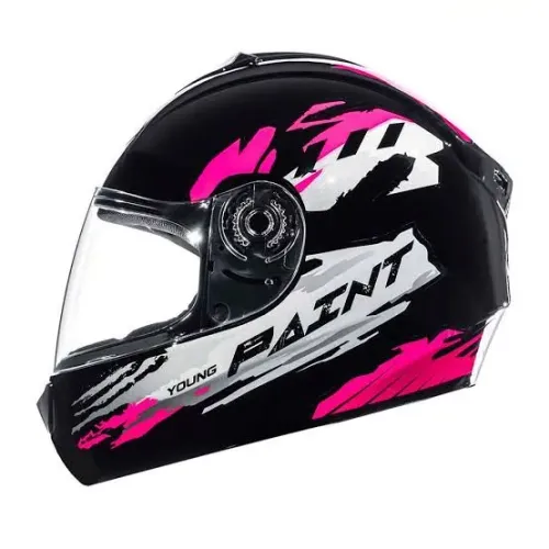 Capacete Fly Young rosa 