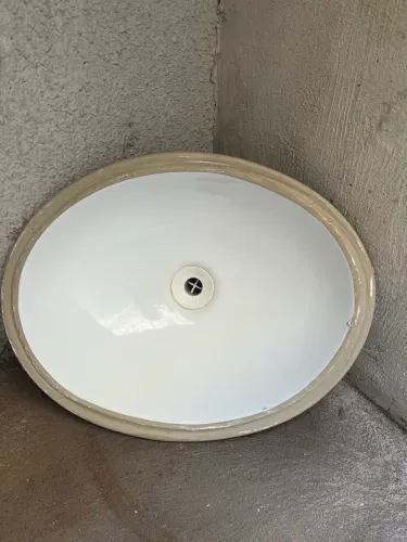 Cuba embutir oval ônix diva