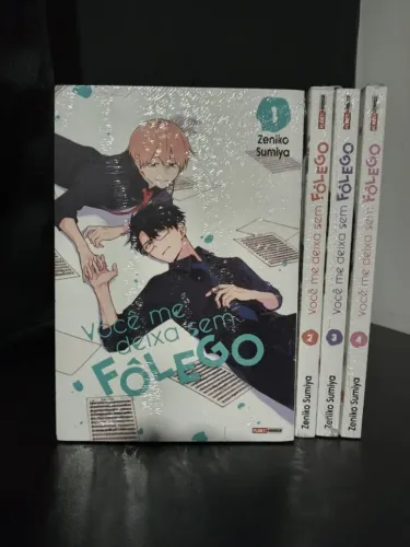 Você me Deixa sem Fôlego (Iki Dekinai no wa Kimi no Sei) 01 ao 04 [Panini] LACRADOS