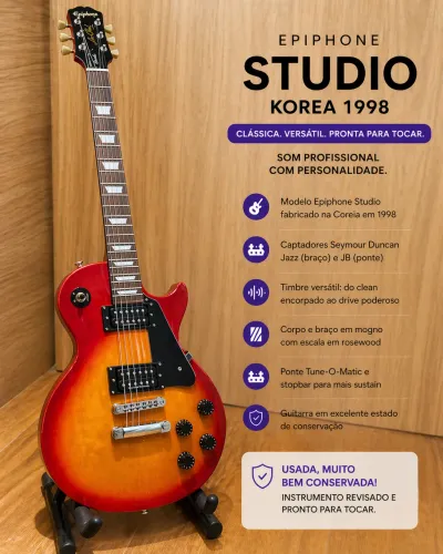 Epiphone Les Paul Korea 1998 + Seymour Duncan