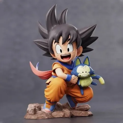 Action Figure Dragon Ball Goku e Pual