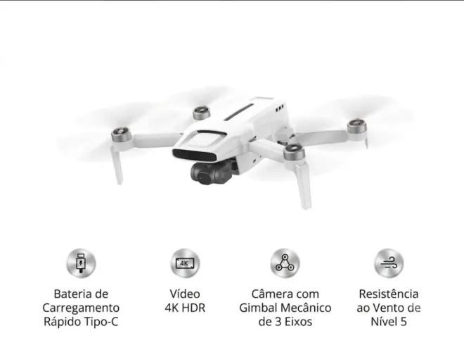 Drone Fimi X8 Mini e acessórios - Lacrado