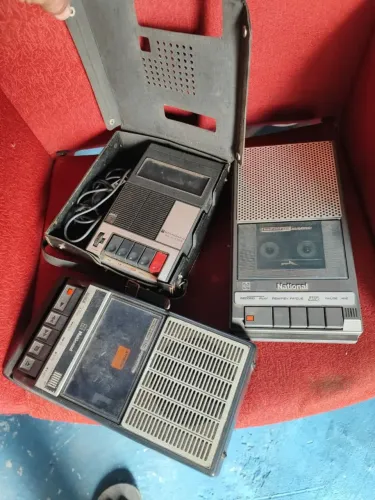 Lote de Gravadores antigo 6 peças
