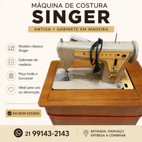 Máquina de costura Singer