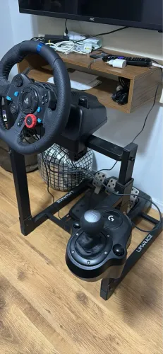 Volante G29 + cambio + cockpit