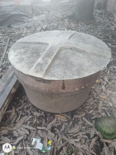 Caixa de água amianto com tampa 