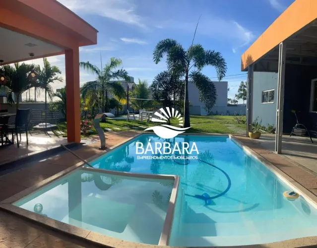 Casa com 3 dormitórios para alugar, 127 m² por R$ 1.200,00/dia - Barra do Jacuípe - Camaça