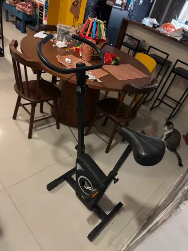 Bike ergométrica ex450 até 1.90 100kg com marcha 