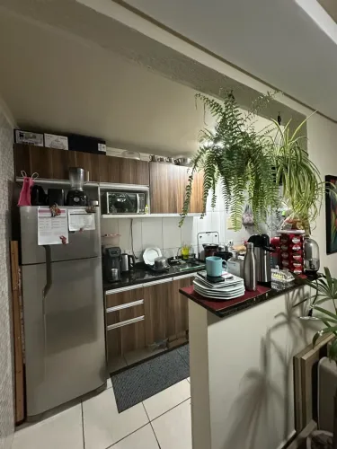 Cozinha planejada com pedra