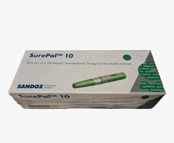 Caneta Aplicadora SurePal 10 Sandoz Nova e Nunca Usada para Omnitrope