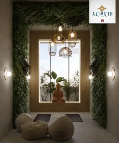Edifício Azimuth Apartamento na Ponta Dareia com 4 Suítes