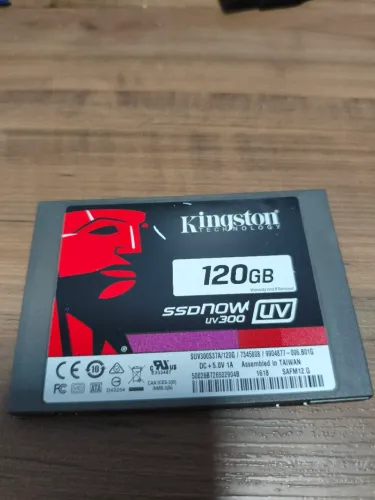 SSD Kingston 120GB SATA III - Saúde 100%
