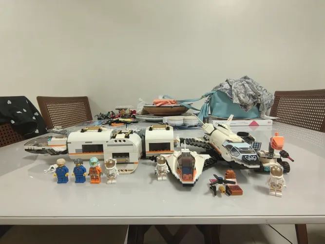 Kit lego espaço sets 60224, 60226 e 60227