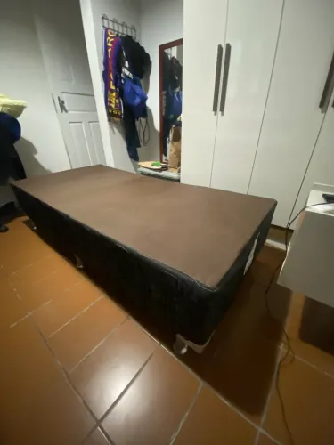 Cama box solteiro Ortobom