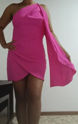 Lindo Vestido de Festa/Balada Rosa