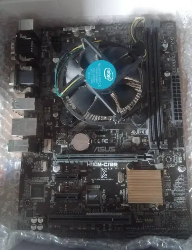 Kit i3 7100 h110m ddr4 sem memória !