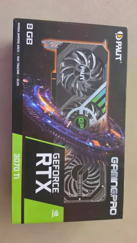 Placa de Vídeo RTX 3070 Ti 8GB Palit GamingPro - GeForce - Excelente Estado