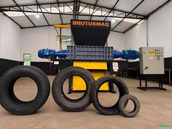 TRITURADOR SHREDDER PARA PNEUS DIVERSOS