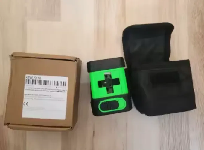 Nível a Laser 2 Linhas Verde Com Alta Precisão!