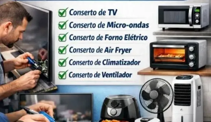 Conserto micro-ondas e eletro doméstico