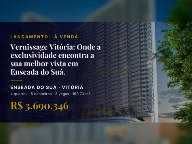 Luxo e Conforto em Cada Detalhe: Apartamento em Enseada do Suá à Sua Espera!