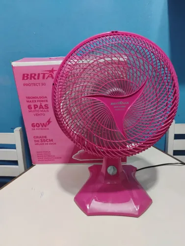Ventilador Britania Turbo 30 cm 60 Watts 220 volts (Novo) N.F e Garantia. Aceito Cartão 
