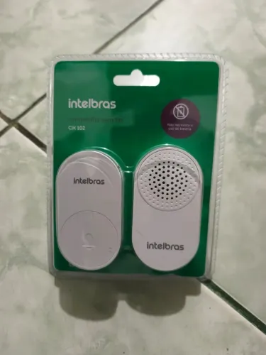 Campainha Sem Fio CIK 102 Branca Intelbras