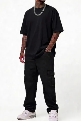 Kit Calça Cargo e Camisa Oversizer 