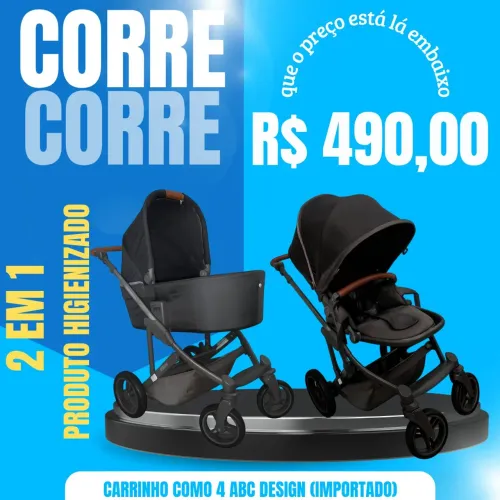 Carrinho 2 em 1 IMPORTADO