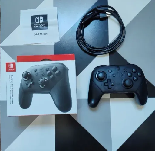 Controle pro nintendo switch Pro controller original switch faço envio