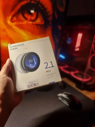 Mini tela para o Water cooler