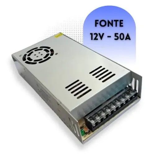 Fonte chaveada 12v 50ap