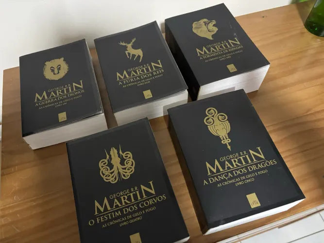 Box Livros Game of Thrones