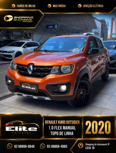 Renault Kwid Outsider 1.0 Flex 12V 5P Mec. 2020
