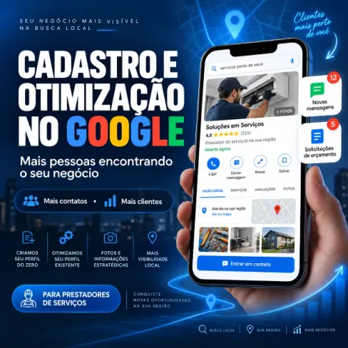 Cadastro e Otimização do Perfil da Empresa no Google