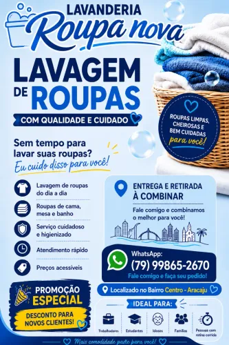 Lavagem de roupas