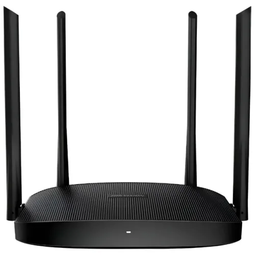 Roteador Hikvision DS-3WR12C Dual Band - 2.4-5GHz - 4 Antenas - Preto