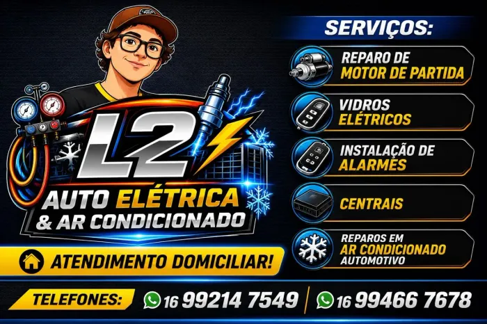 Elétrica a ar condicionado automotivo e aeronáutico