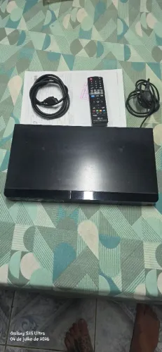 Vendo aparelho blu-ray bem conservado com nota e controle 