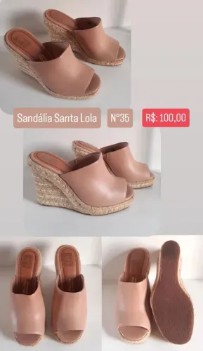 Sandália Santa Lola 35