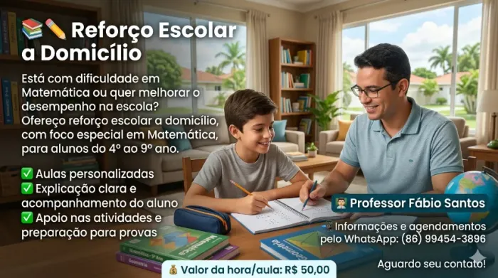 REFORÇO ESCOLAR