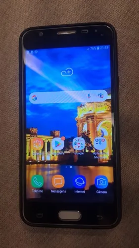 Celular Samsung j5 pro dourado 