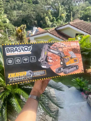 Escavadeira de controle remoto brastoy dura Truck - Nova
