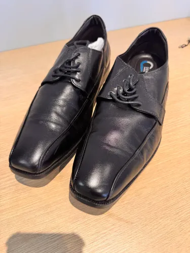 Sapato Democrata Masculino Couro Preto 44